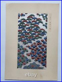 JAPANESE WOODBLOCK PRINT SHIN HANGA ORIGINAL ANTIQUE Japanese Design 1920s